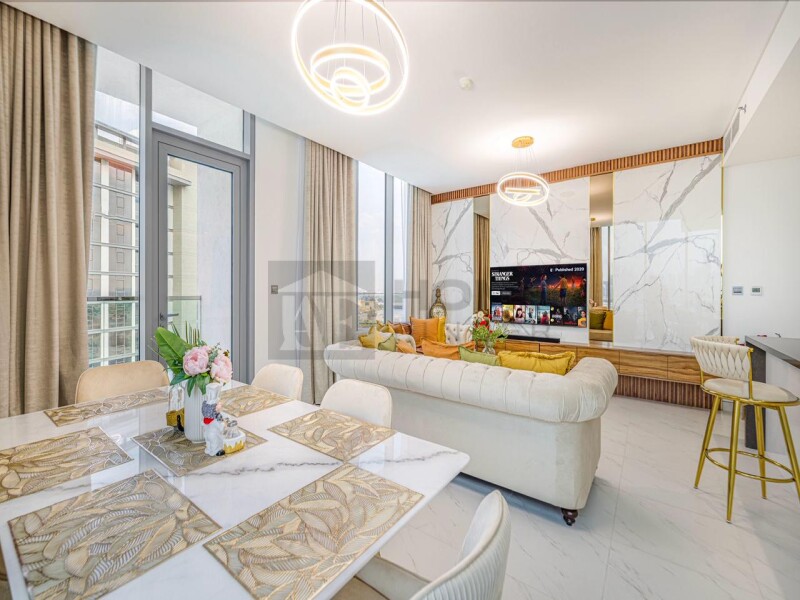 Apartment for Rent in Residence 12 - District One, Dubai - Luxurious Living |Full Lagoon View|Fully Furnished at 200000 AED